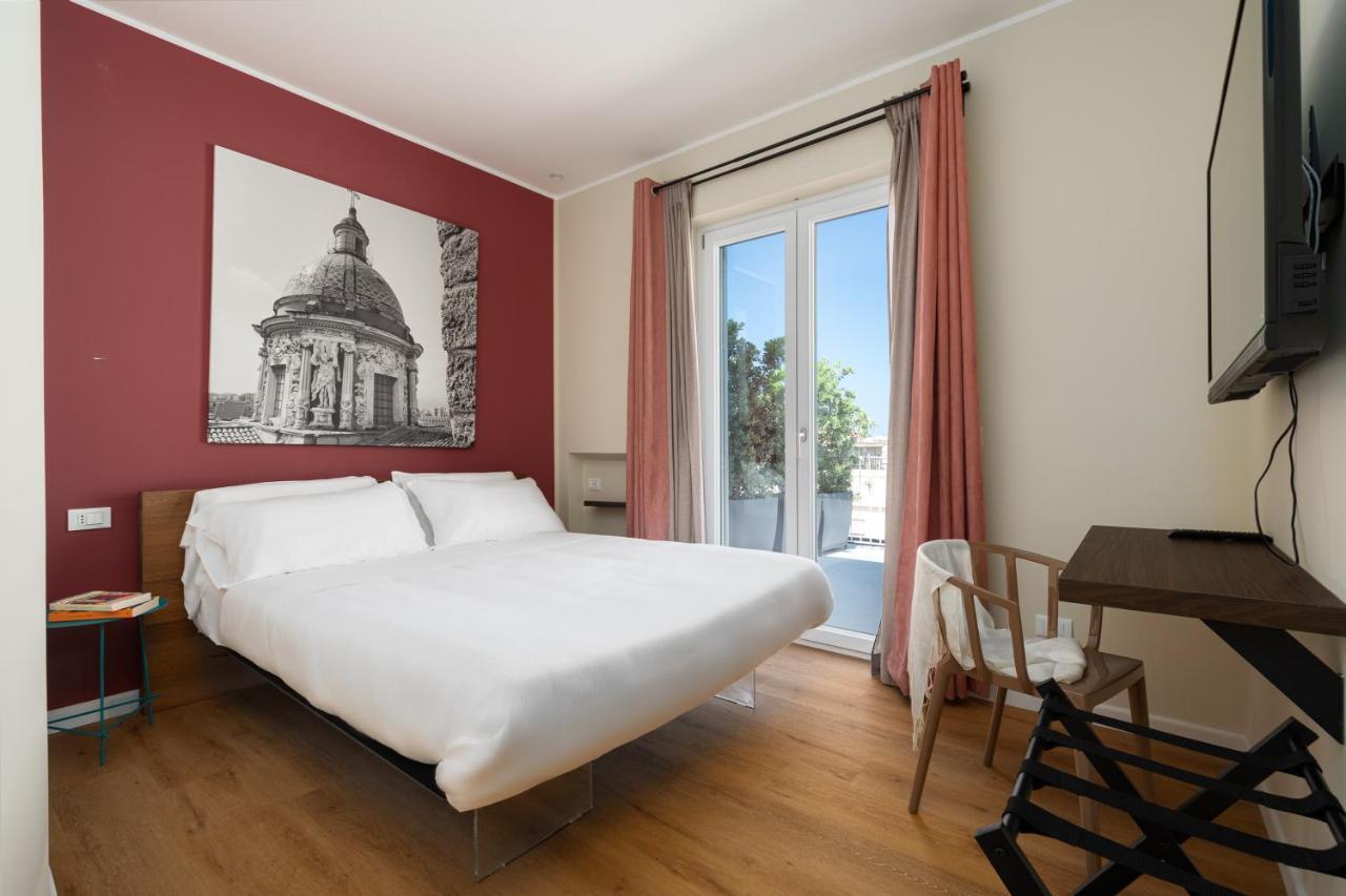 Attico 37 - Queen Room Con Terrazza Privata ปาแลร์โม ภายนอก รูปภาพ