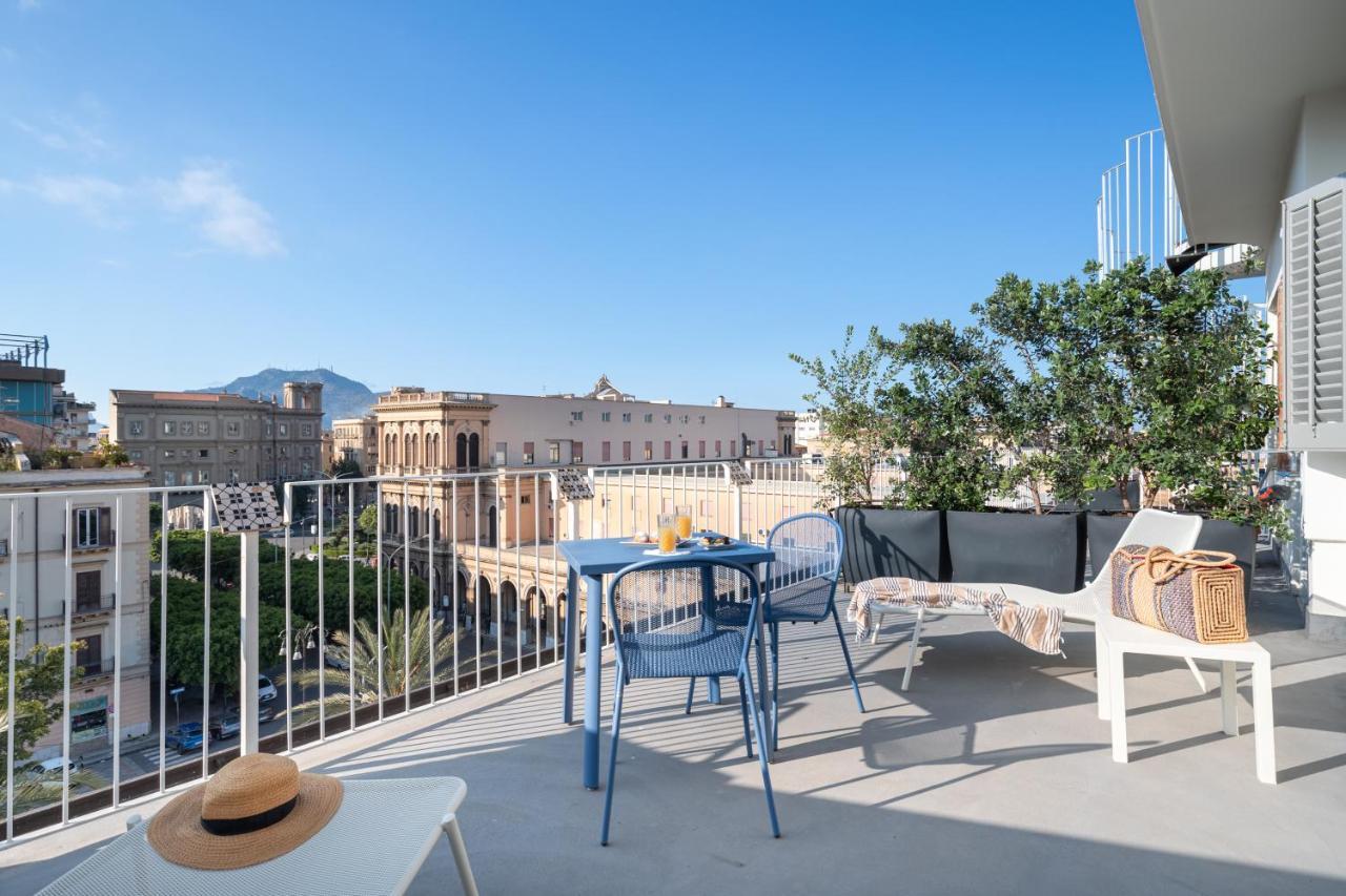 Attico 37 - Queen Room Con Terrazza Privata ปาแลร์โม ภายนอก รูปภาพ
